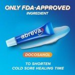 Abreva Cold Sore Treatment 10% Docosanol, 2 Pack