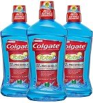 Colgate Total Alcohol-Free Peppermint Mouthwash, 3-Pack