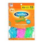 ACT Kids Fluoride Rinse & DenTek Fun Flossers