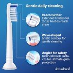 Sensitive Replacement Toothbrush Heads for Philips Sonicare