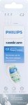 Philips Sonicare Genuine C2 Optimal Plaque Control Toothbrush Heads, 3 Brush Heads, White, HX9023/65