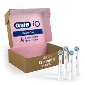 Oral-B iO Gentle Care Electric Toothbrush Heads - 4 Pack