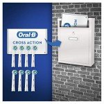Oral-B CrossAction Toothbrush Heads, Set of 8