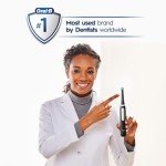 Oral-B iO Deep Clean Rechargeable Electric Powered Toothbrush, White with iO Series 3 Limited, 2 Brush Heads and Travel Case - Pressure Sensor to Protect Gums - 3 Cleaning Settings - 2 Minute Timer
