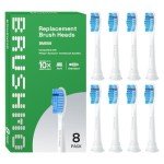 Extra Soft Toothbrush Heads for Philips Sonicare - 8pk