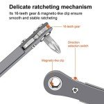 Mini Ratchet Wrench Set - 11pc Right Angle