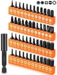 49-Pack Screwdriver Bit Set with 1/4" Bit Holder