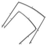 Dental Rubber Dam Kit - Stainless Steel Tools