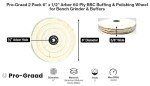 2 Pack 6” BBC Polishing Buffing Wheels