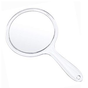TOPYHL Double-Sided Handheld Travel Makeup Mirror