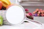TOPYHL Double-Sided Handheld Travel Makeup Mirror