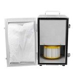 Portable Dental Lab Vacuum Dust Collector 370W