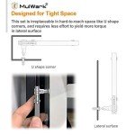 Mini Ratchet Wrench Set - 11pc Right Angle