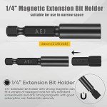 49-Pack Screwdriver Bit Set with 1/4" Bit Holder