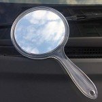 TOPYHL Double-Sided Handheld Travel Makeup Mirror
