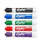 EXPO Low Odor Chisel Tip Dry Erase Markers 36-Pack