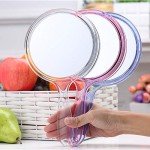 TOPYHL Double-Sided Handheld Travel Makeup Mirror