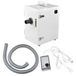 Portable Dental Lab Vacuum Dust Collector 370W