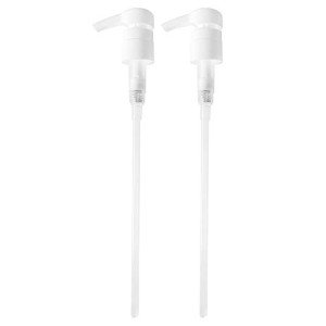 2-Pack Pump Dispenser for Large Shampoo Bottles