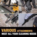 5 Gallon Wet Dry Vacuum with Powerful Suction