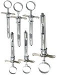 Premium Dental Syringes with Finger Rests - 5 Pack