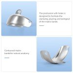 50 Dental Sectional Matrix Bands for Molar Use