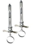 Premium Dental Syringes with Finger Rests - 5 Pack