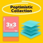 Super Sticky Recycled Notes, 3x3, 18 Pads