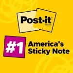 Super Sticky Recycled Notes, 3x3, 18 Pads