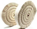 Extra Thick Buffing Wheels for Bench Grinder - 2 Pack
