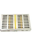 Cynamed German Dental Autoclave Sterilization Rack 10 Instruments