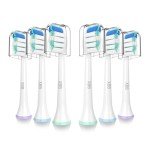 Philips Sonicare Compatible Replacement Brush Heads - 6 Pack - B0CWH7XKT3