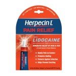 Herpecin-L Cold Sore Treatment with Lidocaine