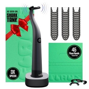 FLAUS Electric Flosser with Gentle Glide Technology