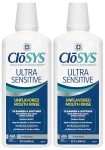 CloSYS Ultra Sensitive Alcohol-Free Mouthwash - 32 Oz
