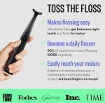 FLAUS Electric Flosser with Gentle Glide Technology
