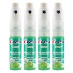 Crest Scope Mint Breath Mist Spray - 4 Pack