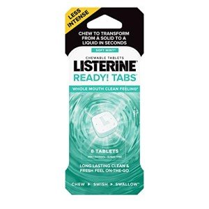 Listerine Ready! Chewable Fresh Breath Tablets - 8 ct