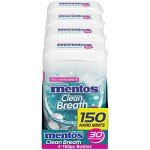 Mentos Wintergreen Clean Breath Hard Mints, 150 Count