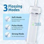 Portable Cordless Water Flosser for Travel & Home