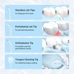 Portable Cordless Water Flosser for Travel & Home