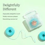 Cocofloss Mint Waxed Dental Floss - 4 Spools