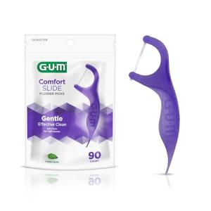 GUM Comfort Slide Floss Picks - 90 Count