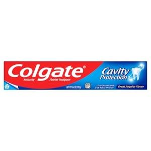 Colgate Cavity Protection Fluoride Toothpaste, 6 oz