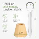 VIVAGO Stainless Steel Tongue Scraper Set