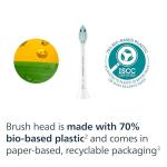 Philips Sonicare Genuine C2 Optimal Plaque Control Toothbrush Heads, 3 Brush Heads, White, HX9023/65