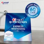 Crest 3D Whitestrips with Light, Whitestrips 3D White, Teeth Whitening Strip Kit, 20 Strips (10 Count Pack), Crest Teeth Whitening Strips, Teeth Whitening Kit