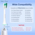 Relax Artist Sonicare Brush Head Replacements, 8 Pack