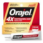 Orajel 4X Toothache & Gum Pain Relief Cream