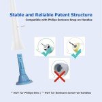 Philips Sonicare Replacement Brush Heads - 8 Pack